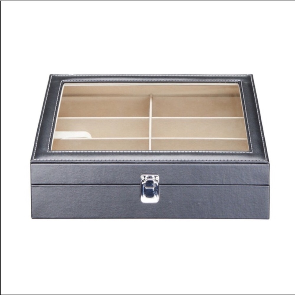 Sunglasses display storage travel leather case - Picture 7 of 8